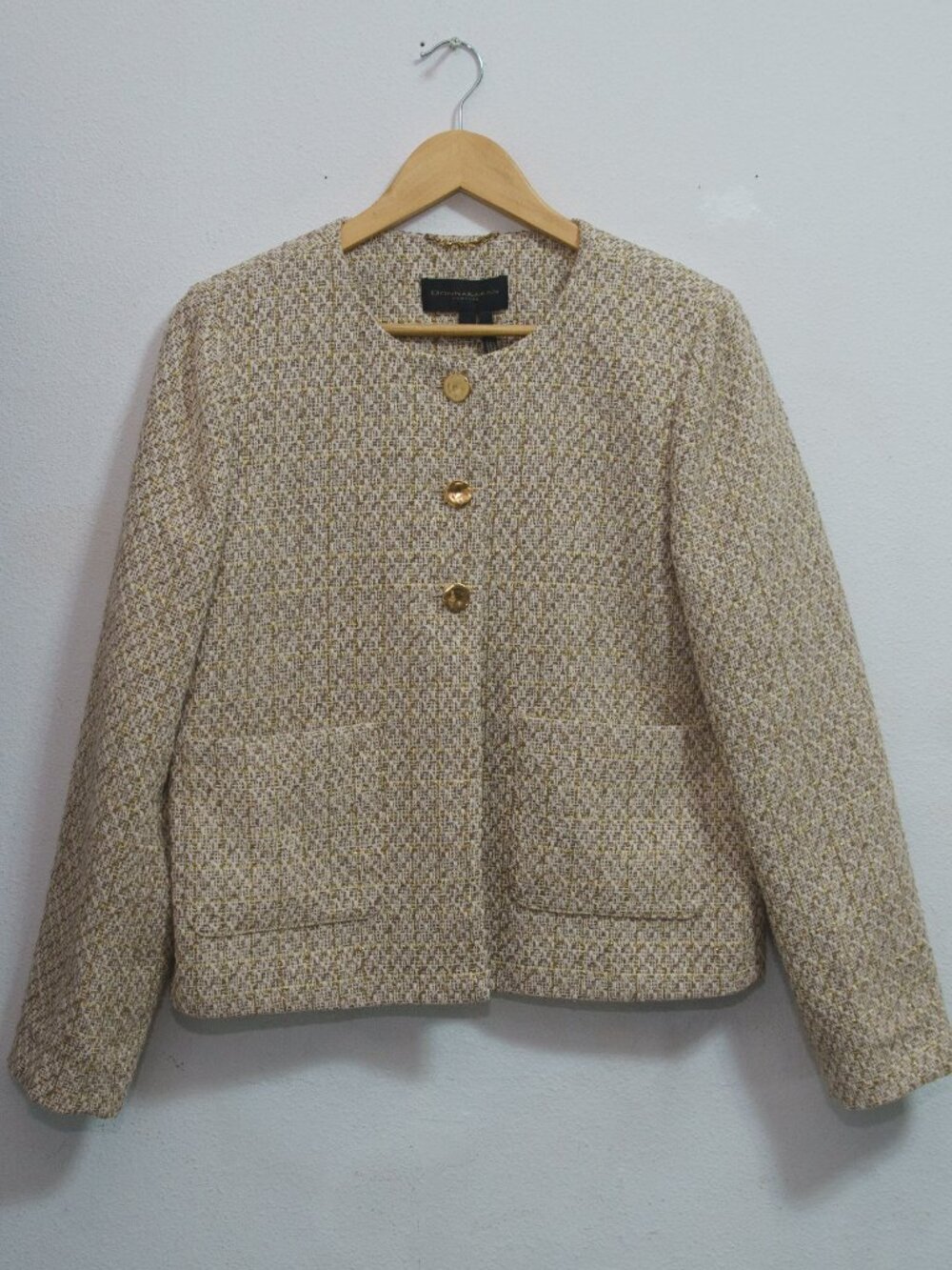 Donna Karan Women's Gold Jacket